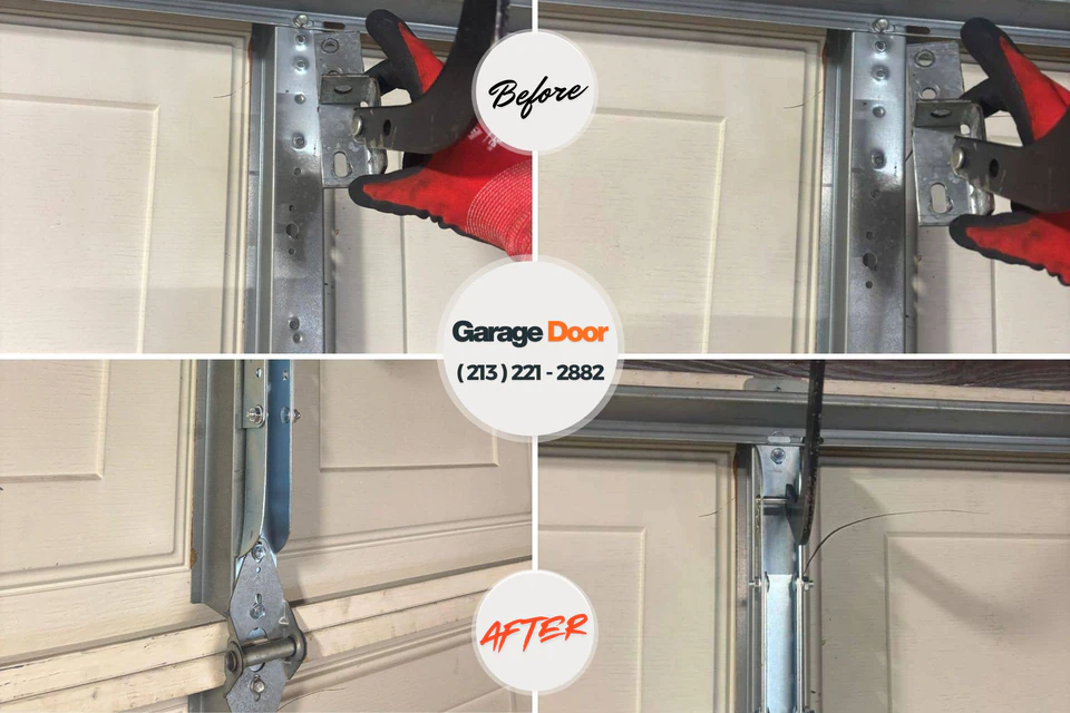 Before and after: Garage Door Installation & Replacement Kissee Mills, MO